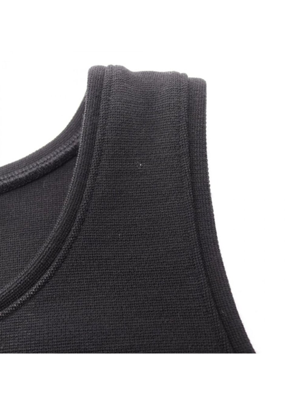 Chanel Tank Top CC Logo Ruffle Wool - Picture 7 of 12